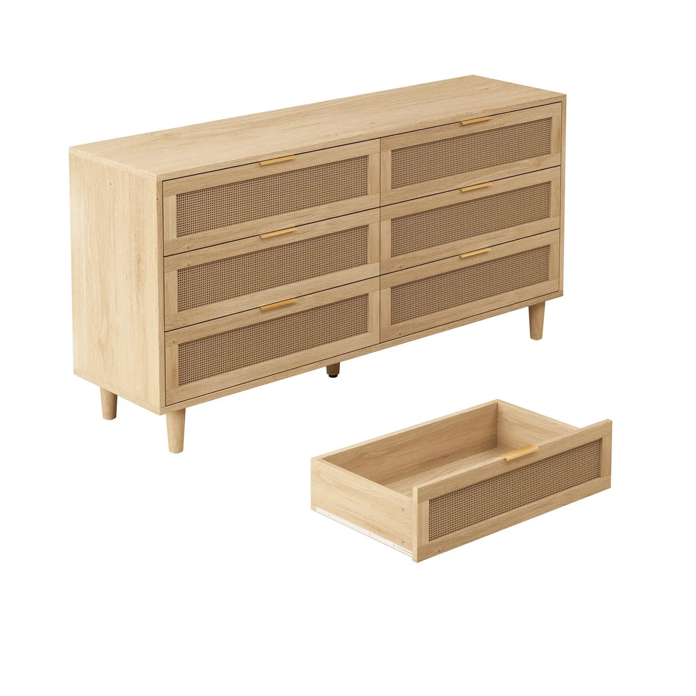 6 Drawer Storage Modern Cabinet For Bedroom by HouseOfZazla