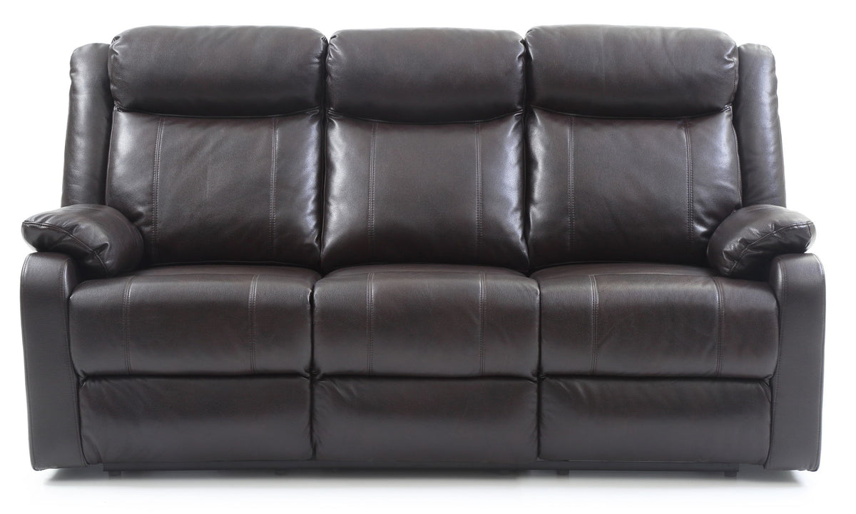 Contemporary Three Seater Reclining Sofa with Double Recliners - Multiple Colors, photo 26 of 29
