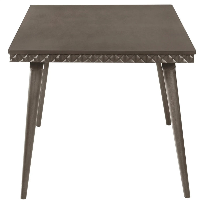 Onslow 59-inch Rectangular Wood Dining Table Dark Brown by Unique Piece Furniture