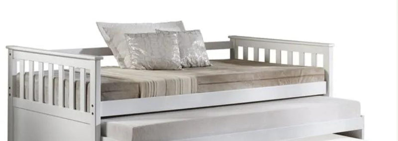Cominia - Twin Daybed (Trundle Not Included, Bed Only, No Storage) - White by Unique Piece Furniture