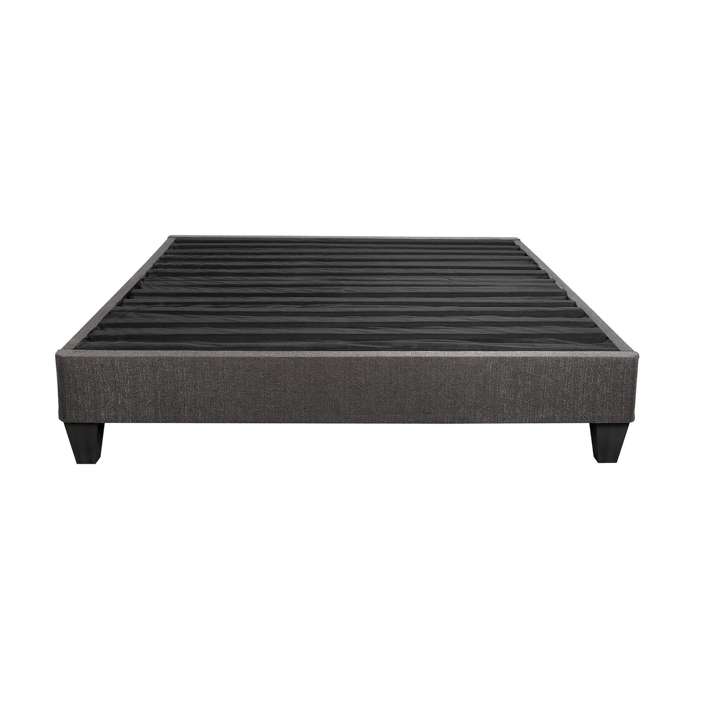 14" Upholstered Platform Bed Base, Mattress Foundation by HouseOfZazla