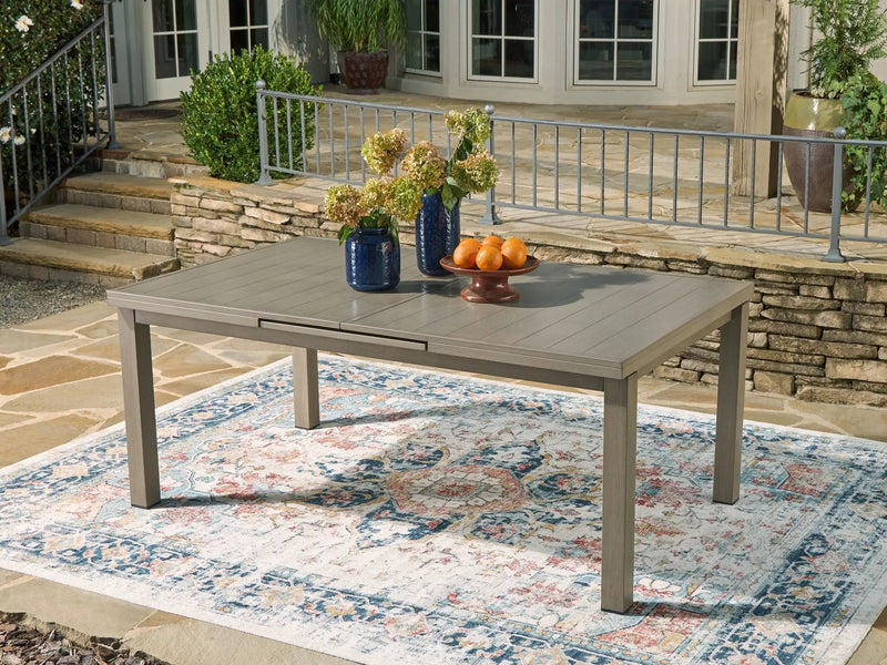 Beach Front - RECT Dining Room EXT Table - Beige by Unique Piece Furniture