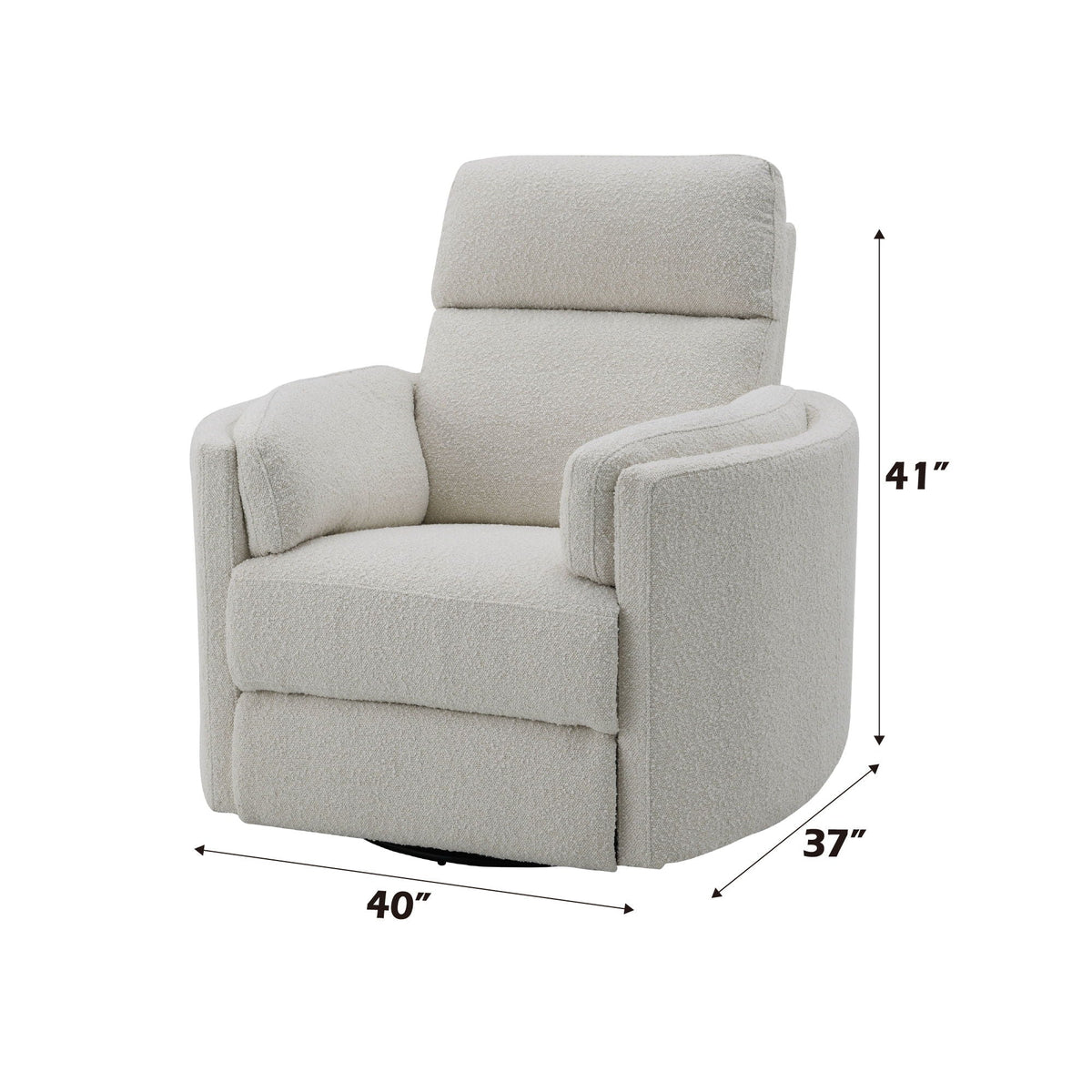 Sagen - Glider Recliner With Swivel, photo 13 of 17