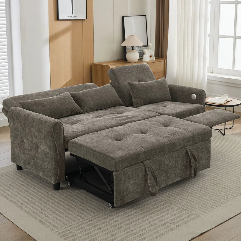 3 Seater Sofa Bed And Reversible Recliner by HouseOfZazla