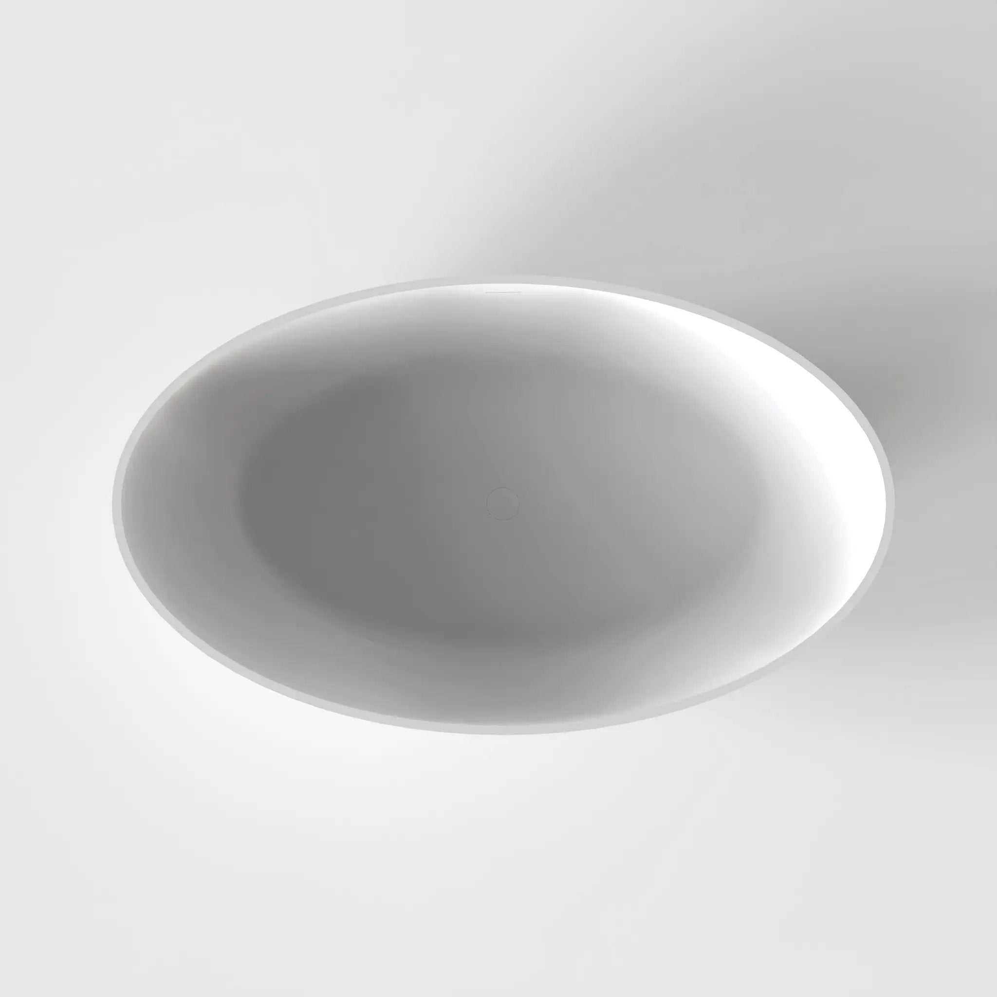 67 Inch Freestanding Solid Surface Soaking Bathtub by HouseOfZazla