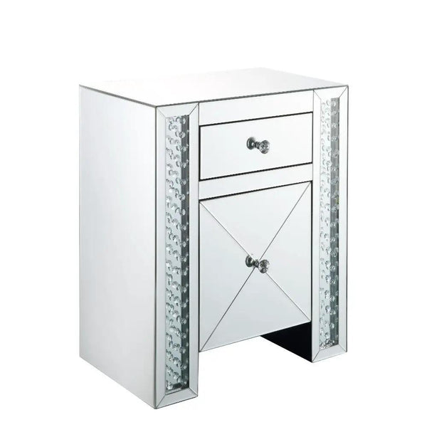 Nysa - Accent Table - Faux Crystals