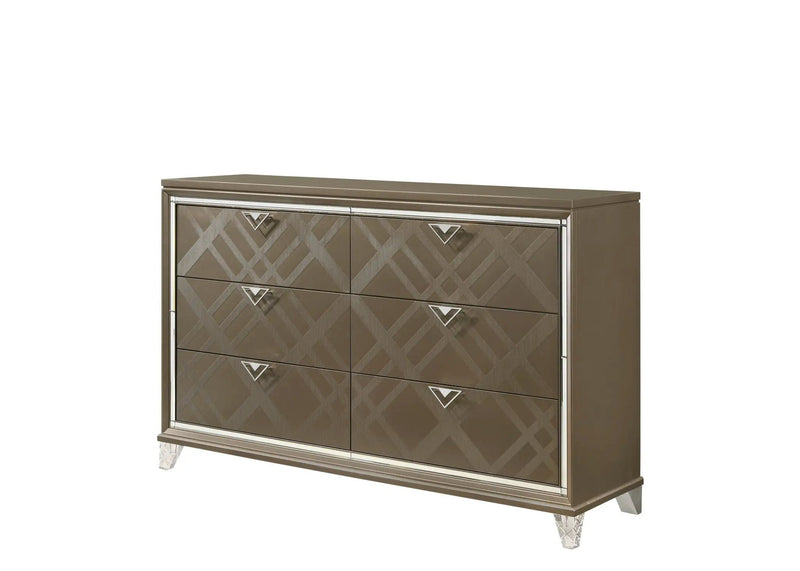 Skylar - Dresser - Champagne by Unique Piece Furniture