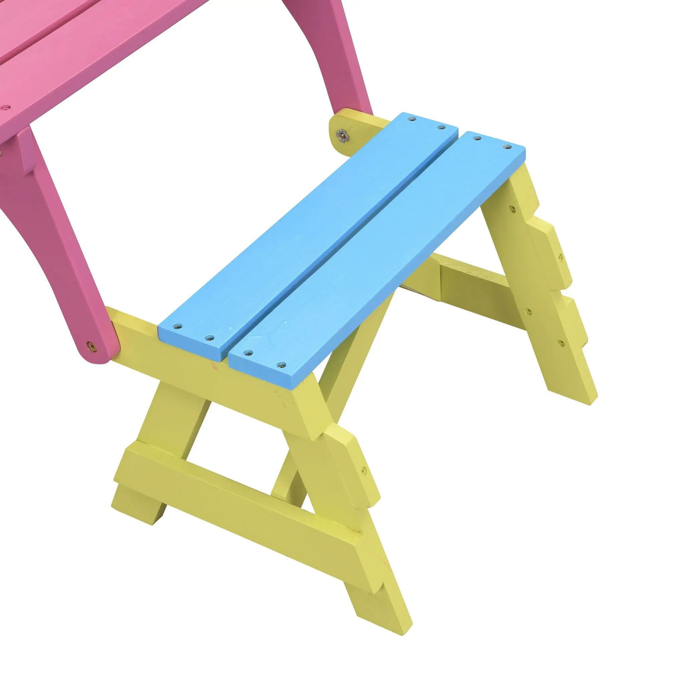 Kids Multi-Functional Arm Chair, Table With 2 Benches All-In-One Set by HouseOfZazla