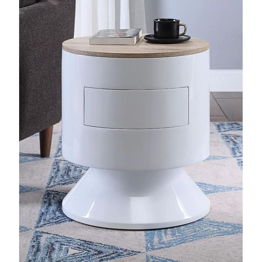 Otith - Accent Table - White High Gloss by Unique Piece Furniture
