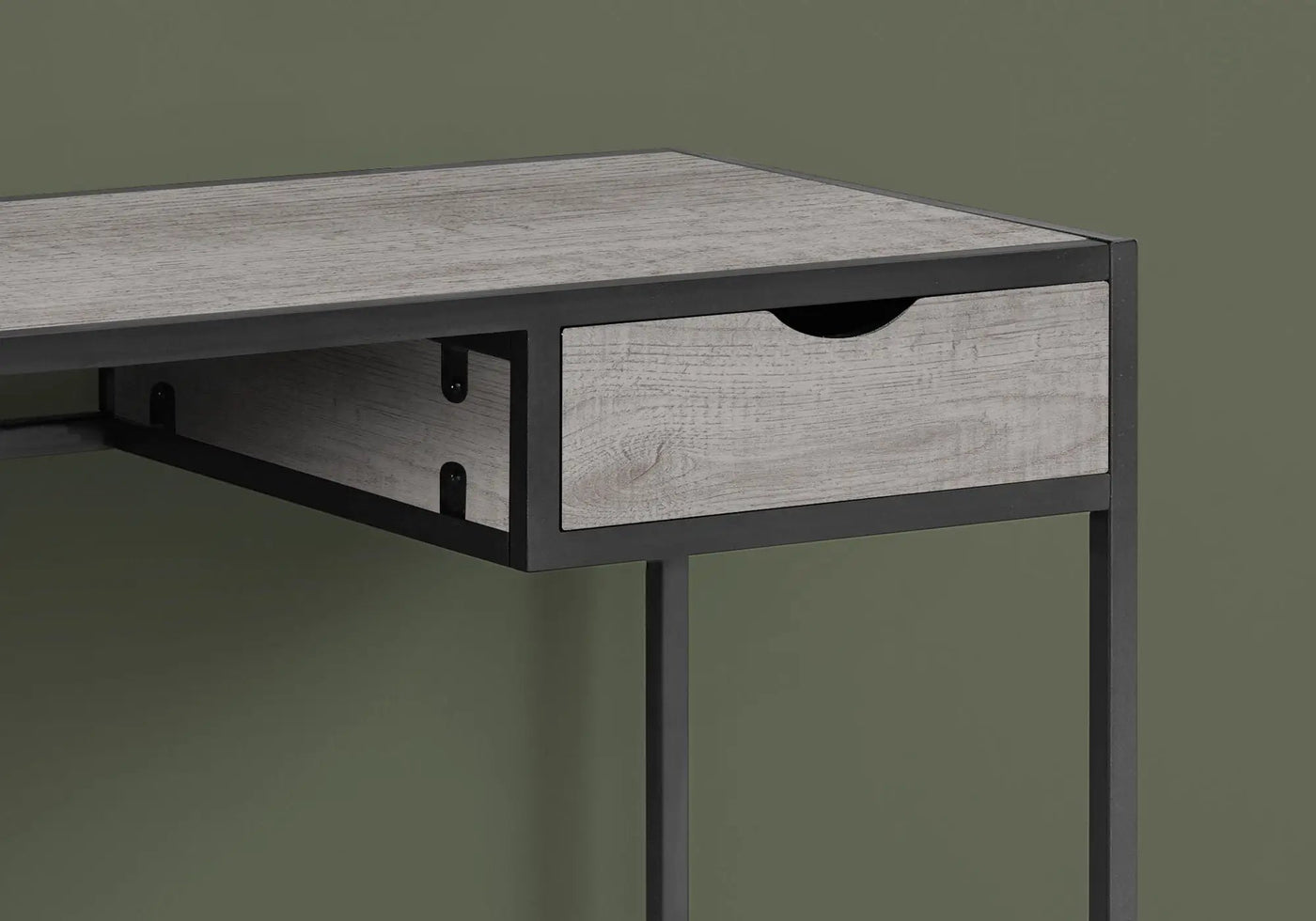 Computer Desk for Home Office, Laptop, 1 Storage Drawer, Contemporary & Modern by HouseOfZazla