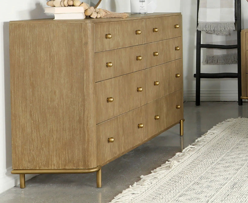 Arini 8-drawer Dresser Sand Wash by Unique Piece Furniture