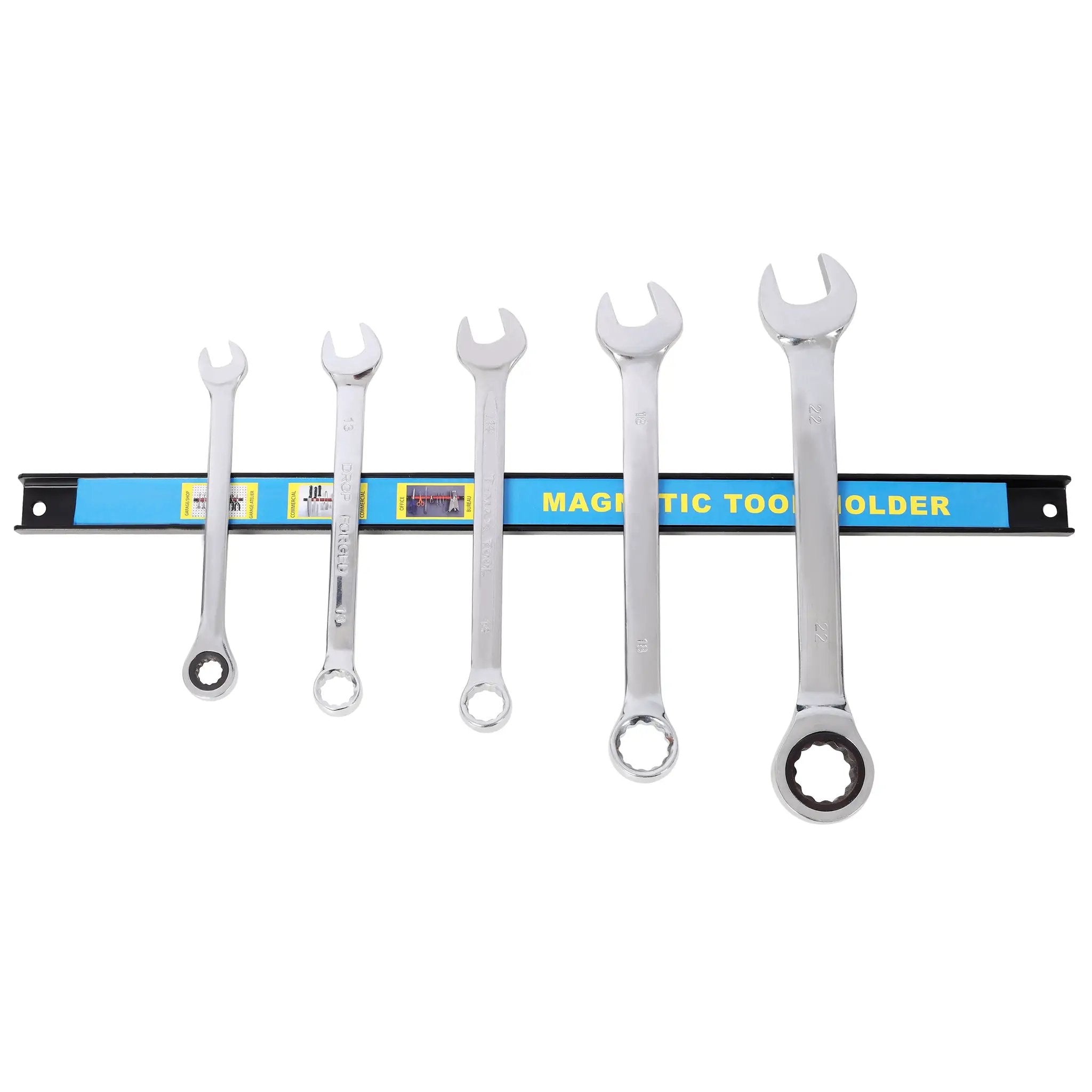 8-Pack 18-Inch Heavy Duty Magnetic Tool Holder Set by HouseOfZazla
