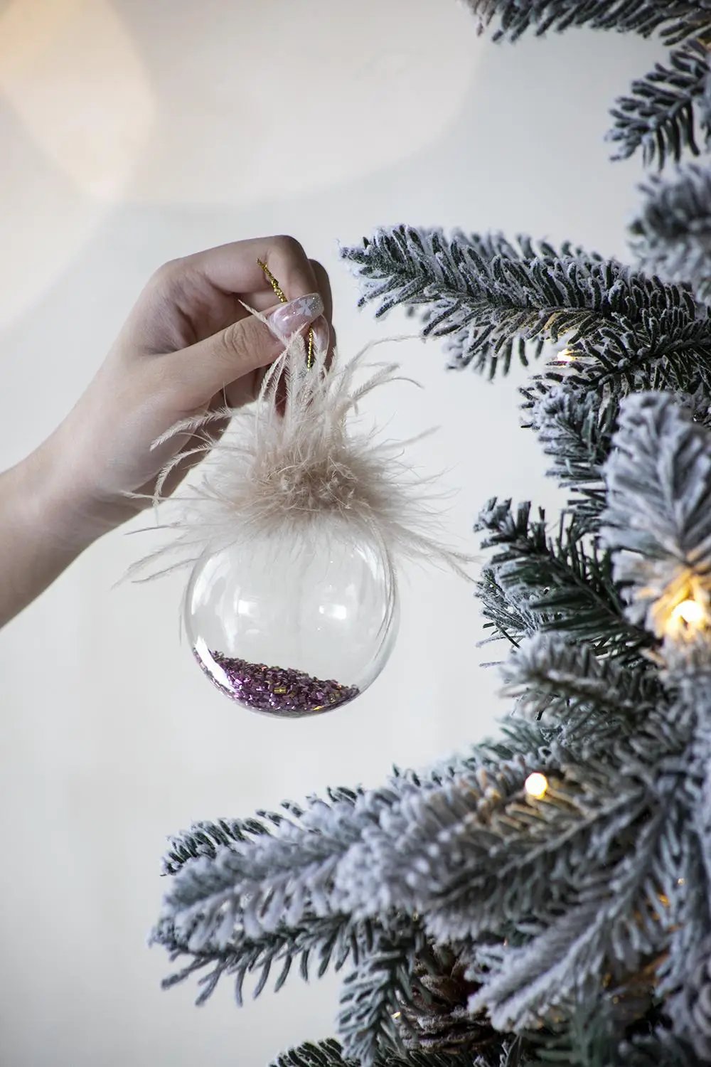 Christmas Ball Ornaments Decorative Hanging Ball Christmas Tree Ornaments For Holiday by HouseOfZazla