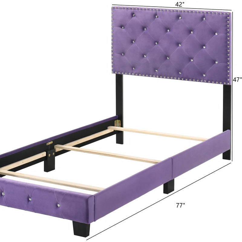 Luxurious Upholstered Bed by Unique Piece Furniture