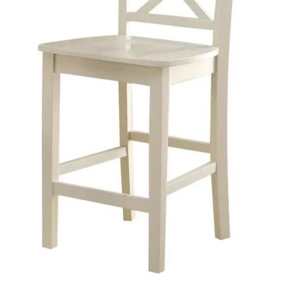 Tartys - Counter Height Chair (Set of 2) - Cream by HouseOfZazla