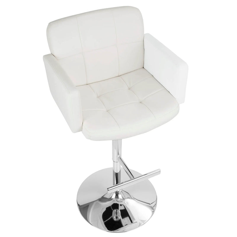 Stout - Contemporary Adjustable Barstool With Swivel by Unique Piece Furniture