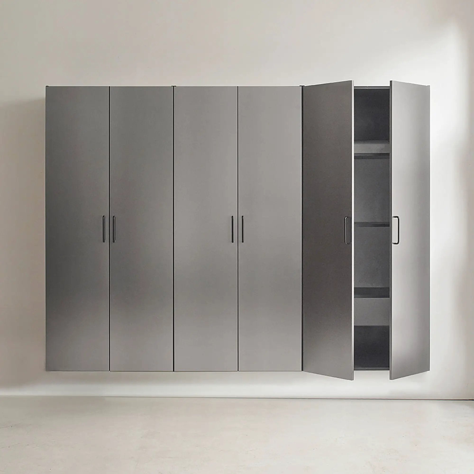 Astro Series - Garage Cabinet Set - Metallic Gray by HouseOfZazla