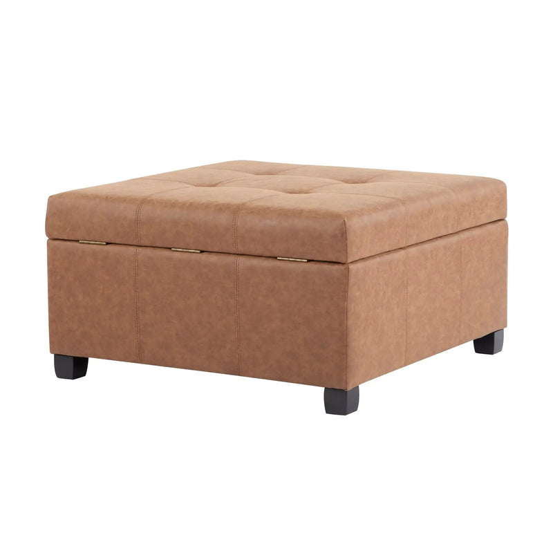 35" Square Storage Ottoman by HouseOfZazla