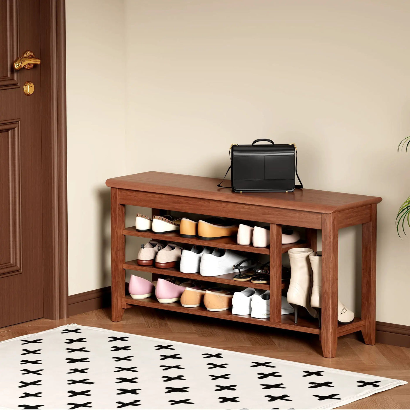 Multi Functional Double Layer Shoe Stool by HouseOfZazla