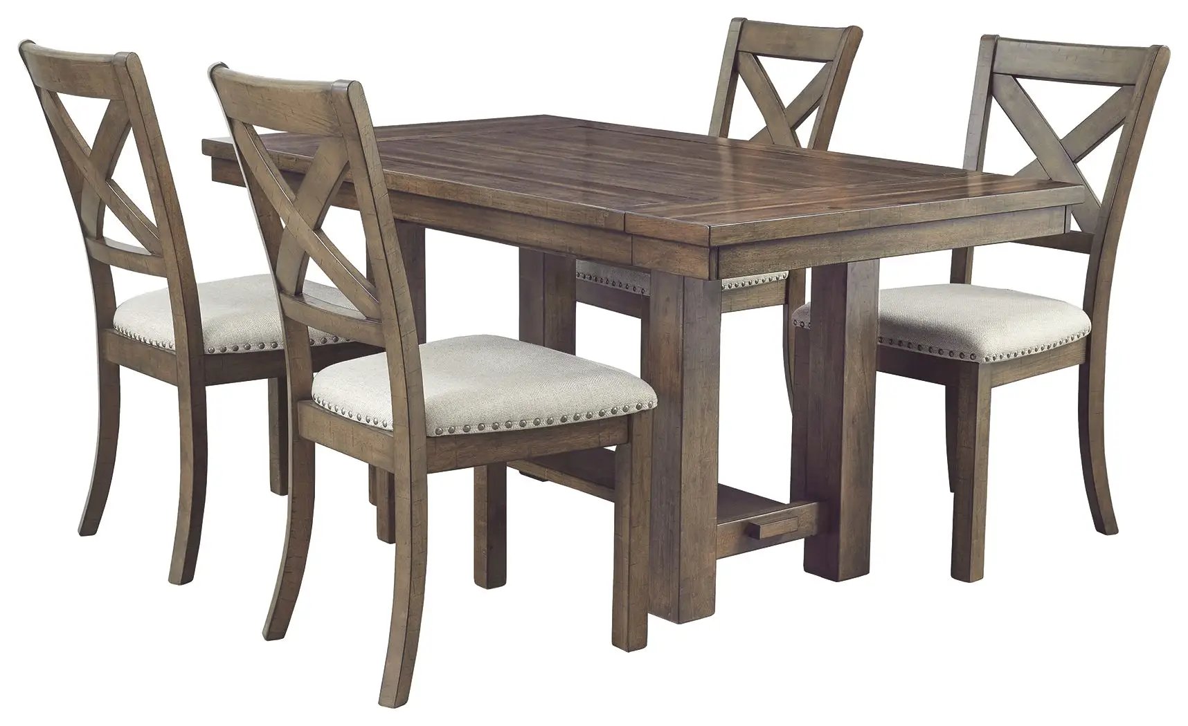Moriville - Rectangular Dining Room Extension Table - Grayish Brown by Unique Piece Furniture