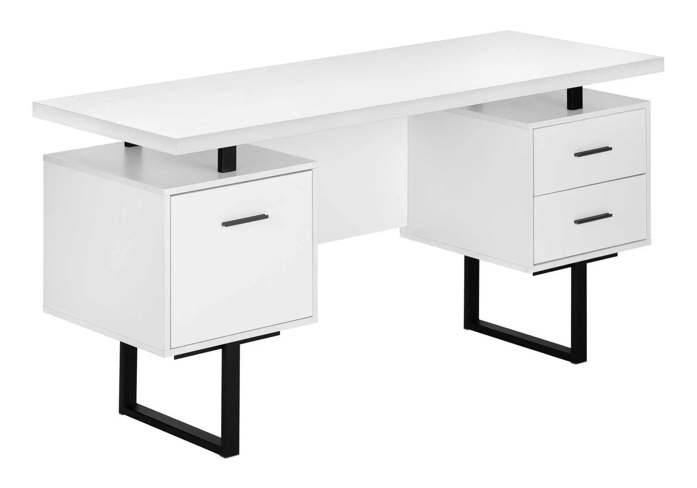 Computer Desk For Home Office With Storage Drawers by HouseOfZazla