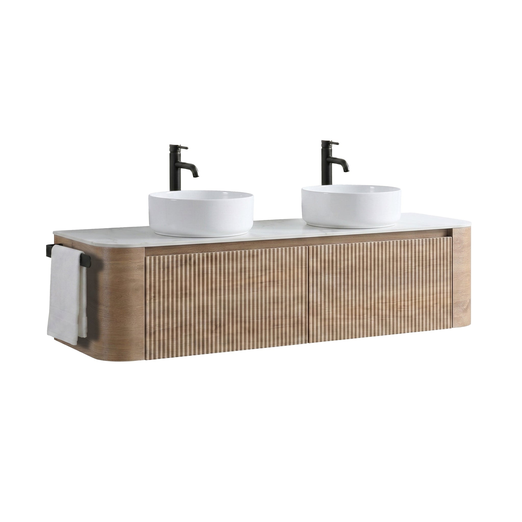 Erba 60 Inch Bathroom Vanity with Sink in Honey by HouseOfZazla
