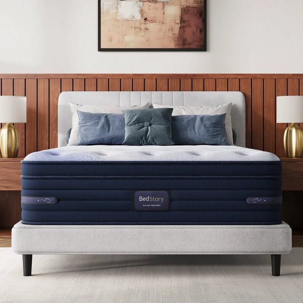 Bedstory Spine Align Pro 14" King Firm Cooling Hybrid Mattress