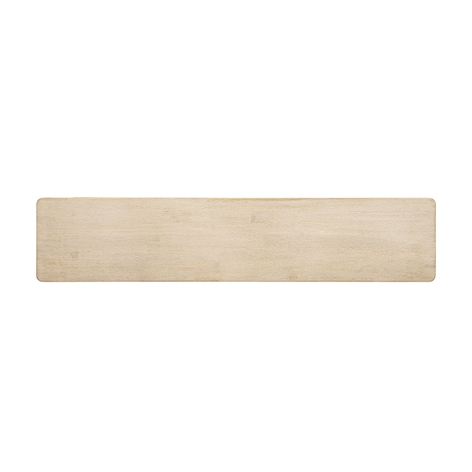 Milo - Console Table With Lower Shelf - Natural by HouseOfZazla