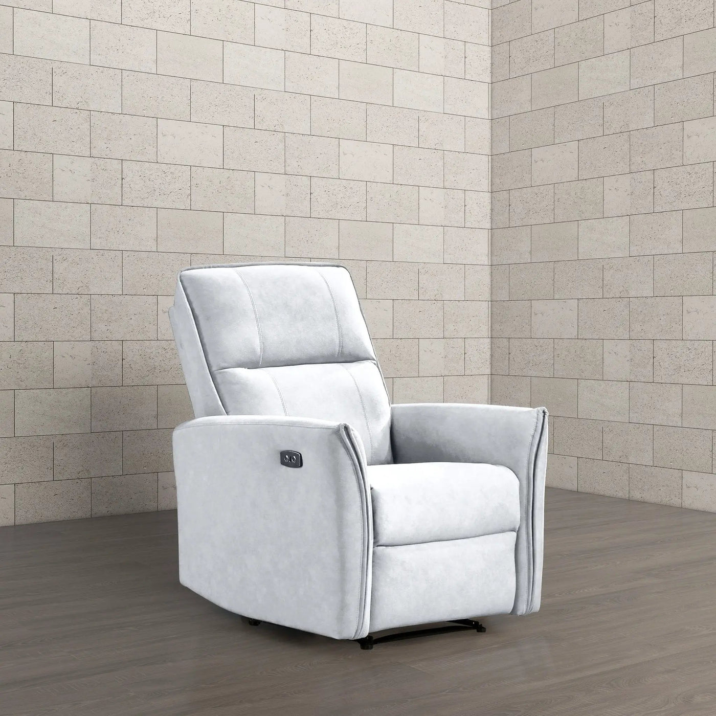 Asheville - Suede Recliner Chair by HouseOfZazla