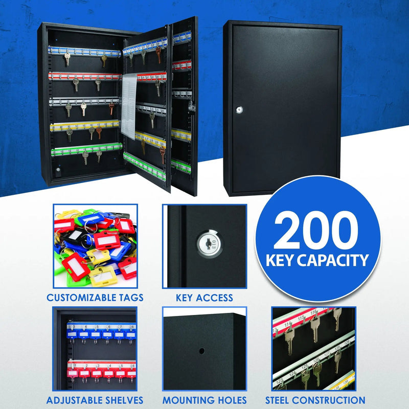 Adjustable Key Cabinet With Lock by HouseOfZazla