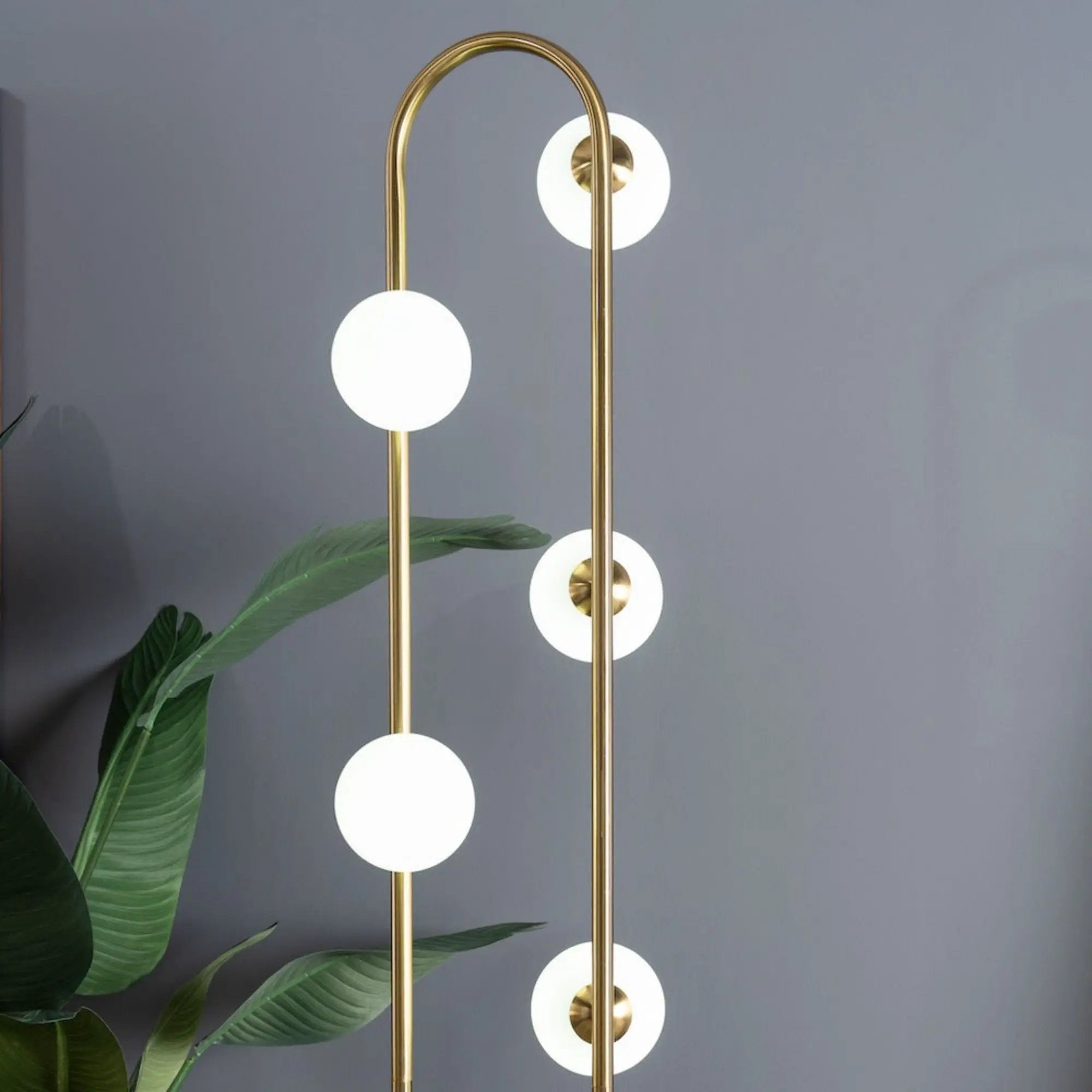 Artema - Floor Lamp - Gold by HouseOfZazla