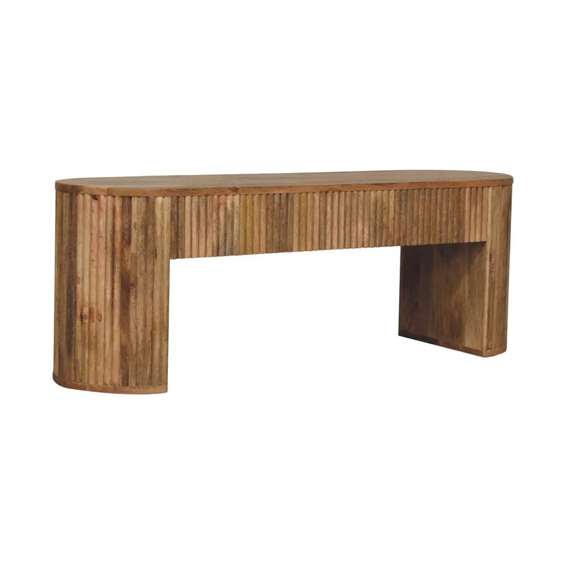 Solid Wood Soba Straight Media Unit by HouseOfZazla