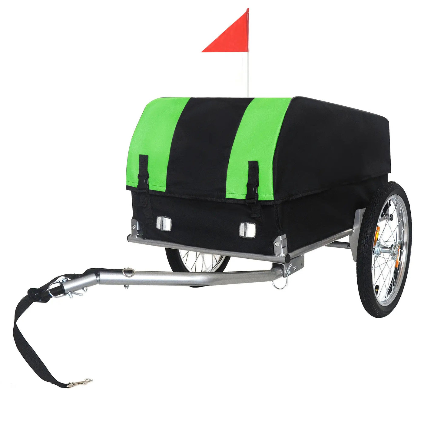 Heavy-Duty Bike Cargo Trailer with Removable Waterproof Cover by HouseOfZazla
