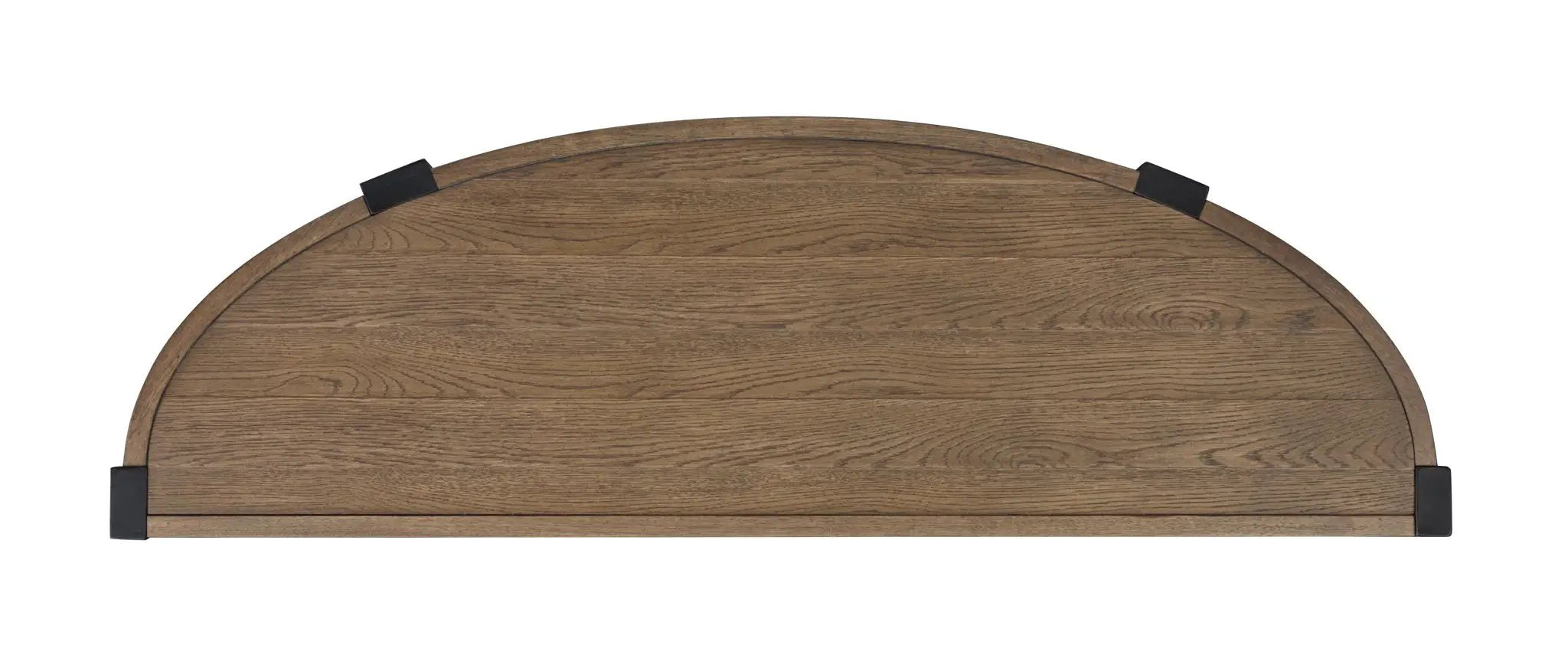 Kaysen - Demilune Sofa Table - Wallaby by Unique Piece Furniture