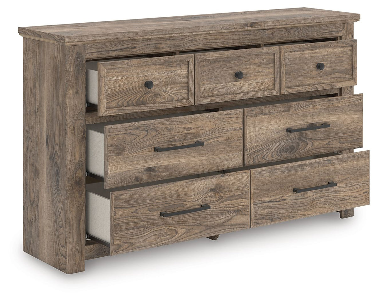 Rusticott - Seven Drawer Dresser, photo 12 of 14