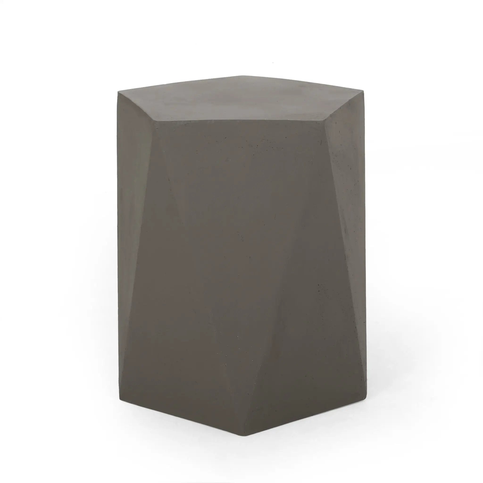 Side Table With Geometric Design by HouseOfZazla
