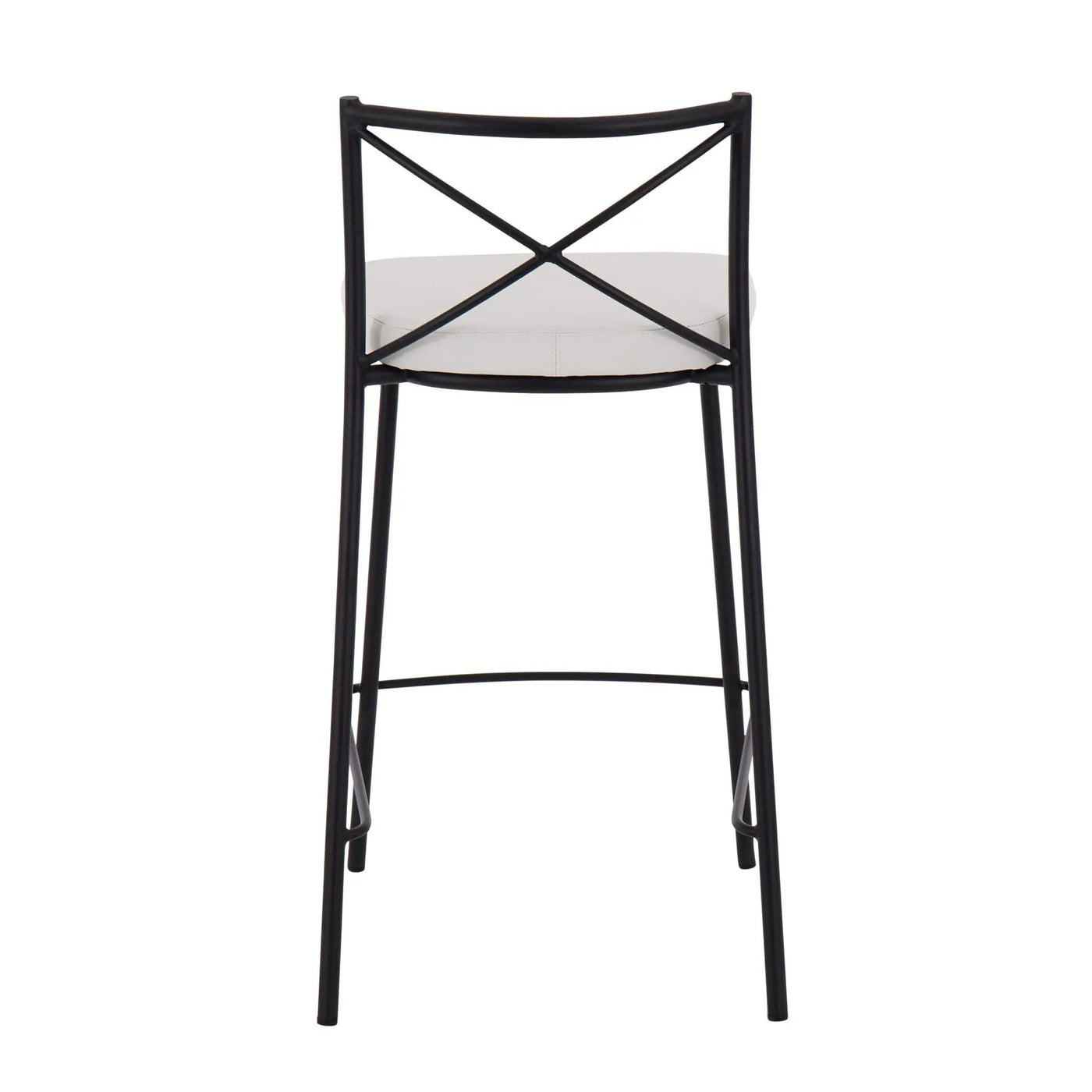 Modern Charlotte - Contemporary Fixed Height Counter Stool (Set of 2) by HouseOfZazla