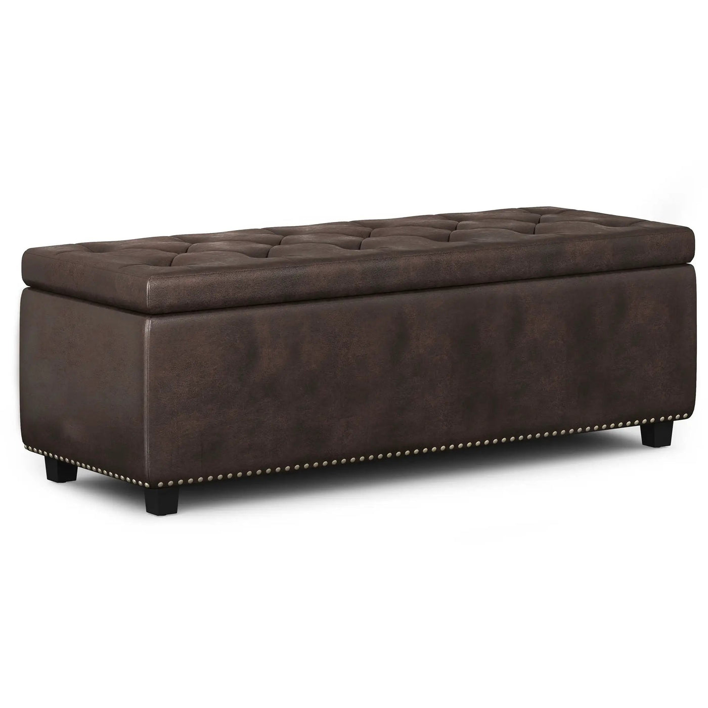 Hamilton - Upholstered Storage Ottoman by HouseOfZazla
