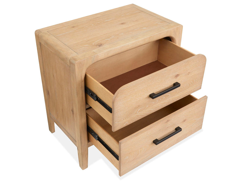 Somerset - Drawer Nightstand - Butternut, photo 6 of 7