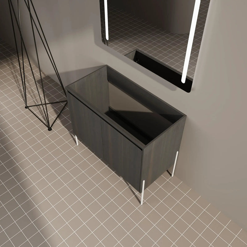 Freestanding Bathroom Vanity & Soft Close Cabinet Doors by Unique Piece Furniture
