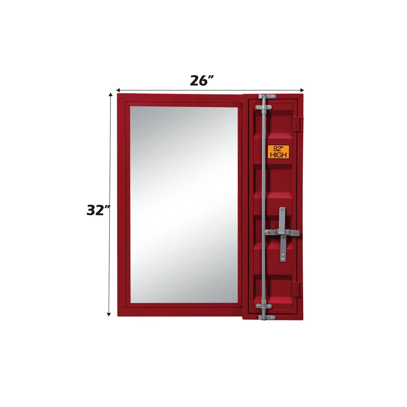 Cargo Vanity Mirror, Clear Reflection by HouseOfZazla