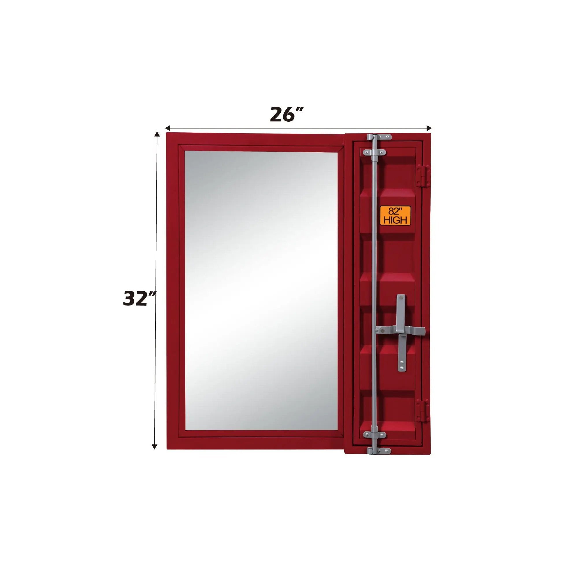Cargo Vanity Mirror, Clear Reflection by HouseOfZazla