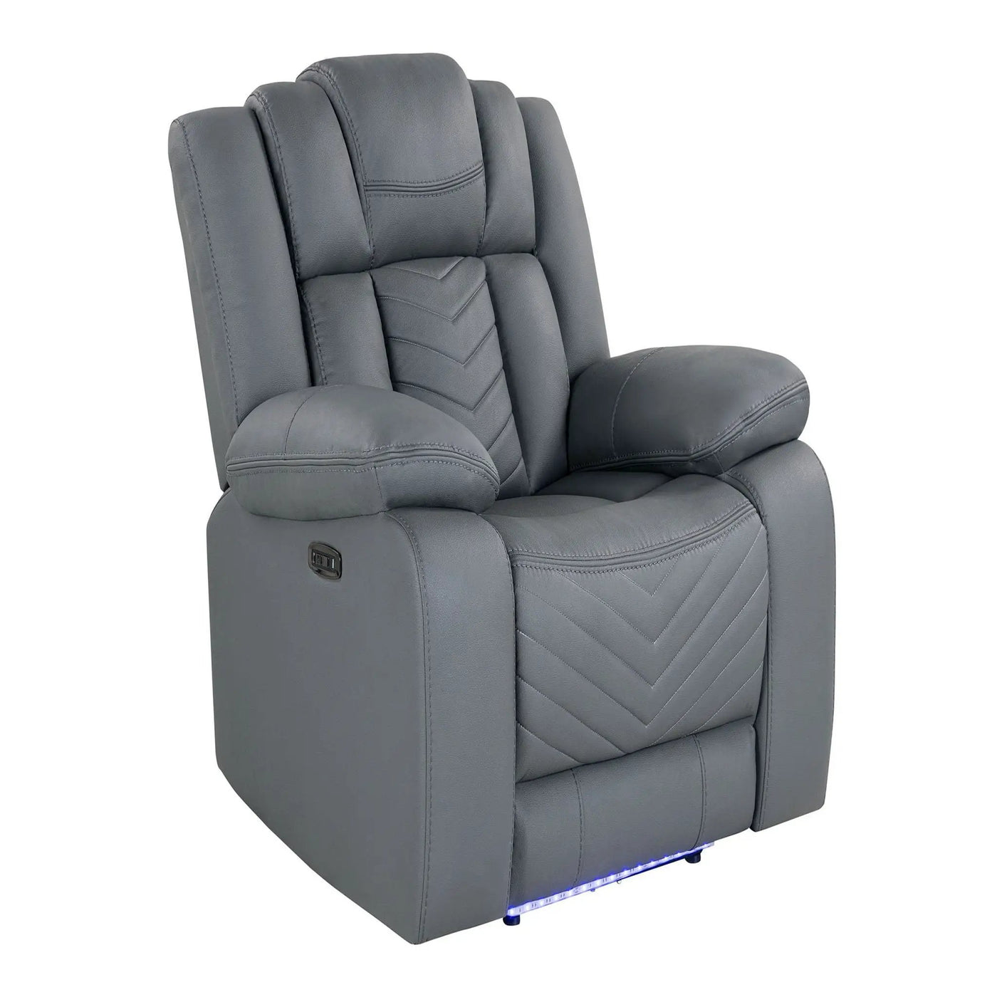 Raize - Power Living Room Set With Storage Console And Cup Holders by HouseOfZazla