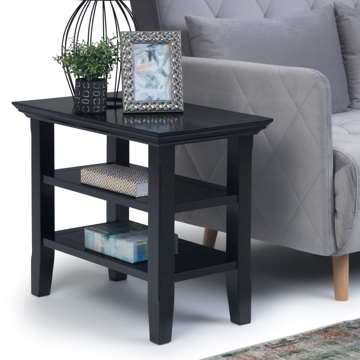 Acadian - Narrow Side Table, Handcrafted, photo 14 of 20