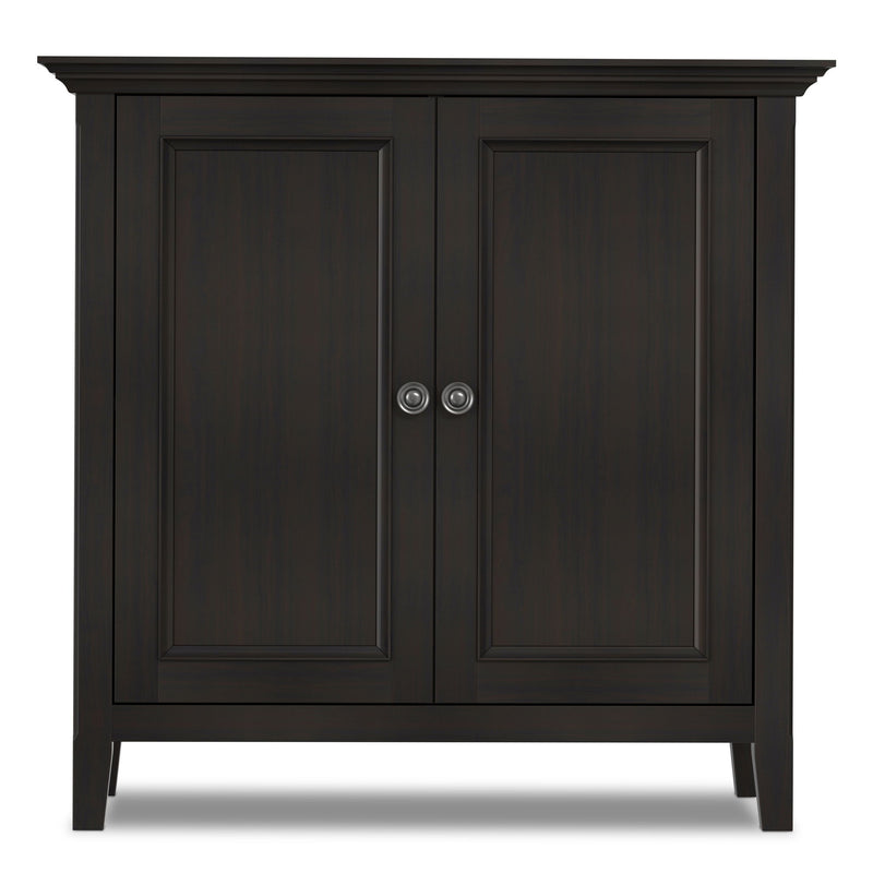 Amherst - 2 Door Storage Cabinet & Adjustable Shelving - Brown by HouseOfZazla