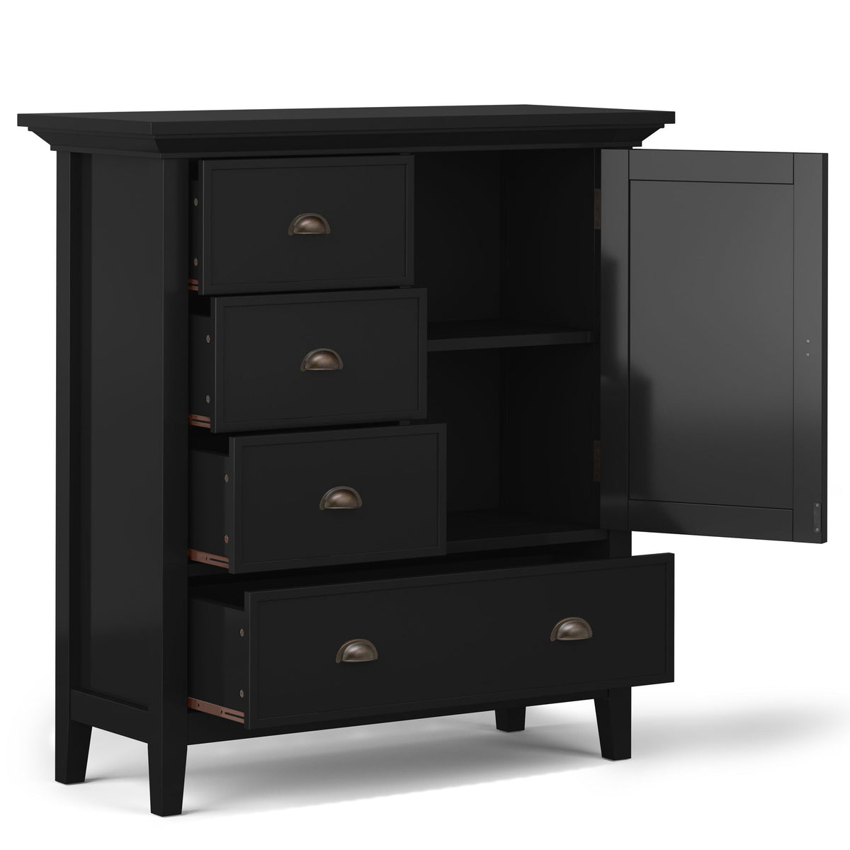 Redmond - Handcrafted Medium Storage Cabinet, photo 12 of 14