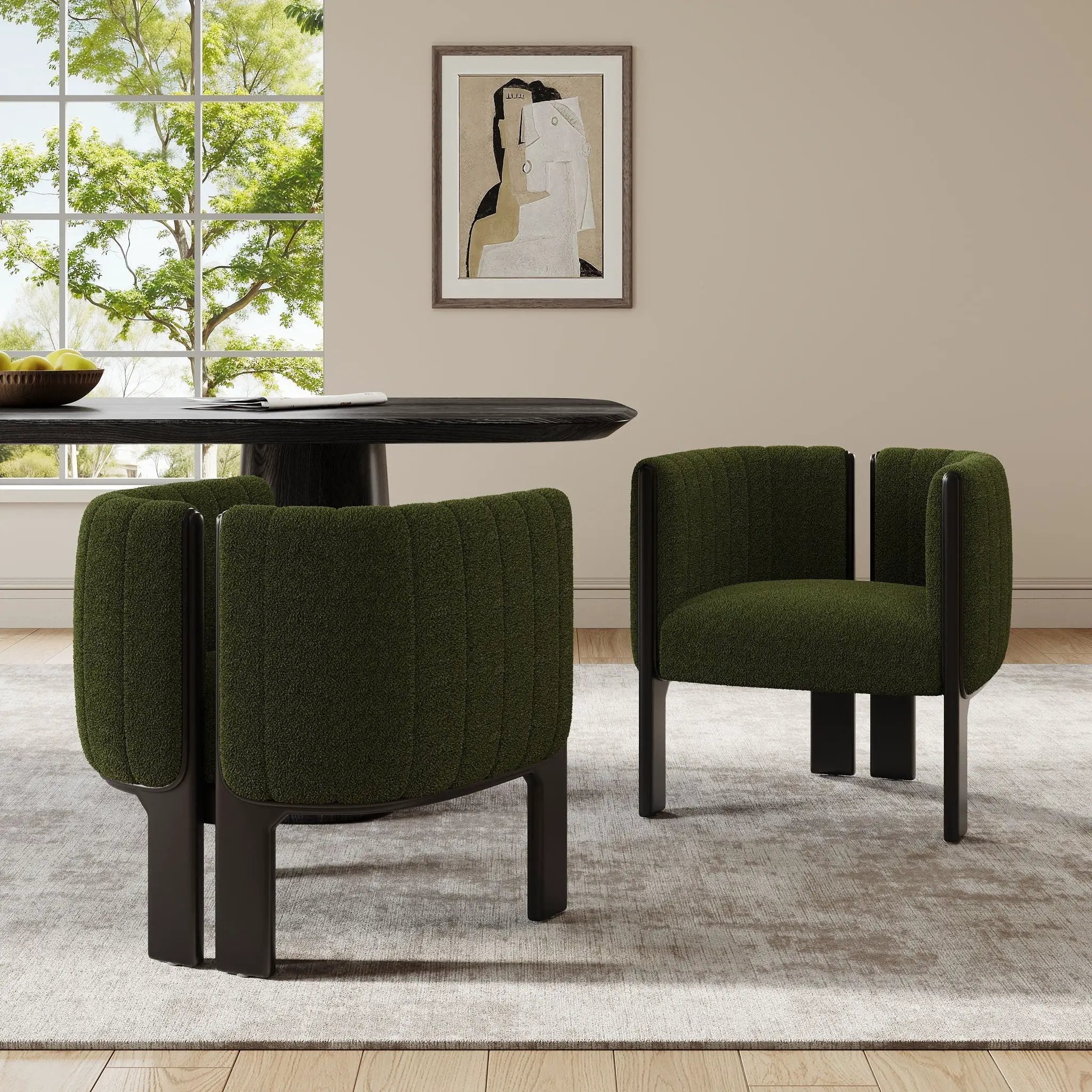 Comfort Stylish Seating Dining Chair Set by HouseOfZazla