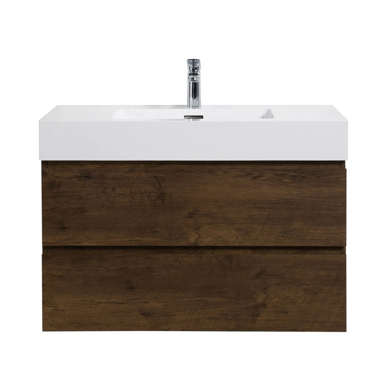 Alice Bathroom Vanity Wall Mounted With Sink by HouseOfZazla
