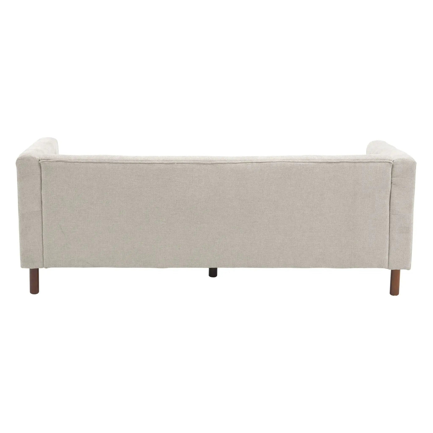 Upholstered Sofa Modern 3 Seater Sofa Couch With Tufted Design For Living Room by HouseOfZazla