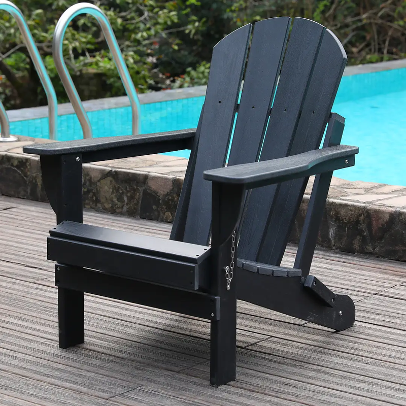 Adirondack Folding Chair with Dual Cup Holders by HouseOfZazla